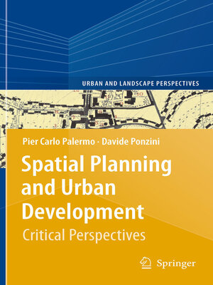 cover image of Spatial Planning and Urban Development